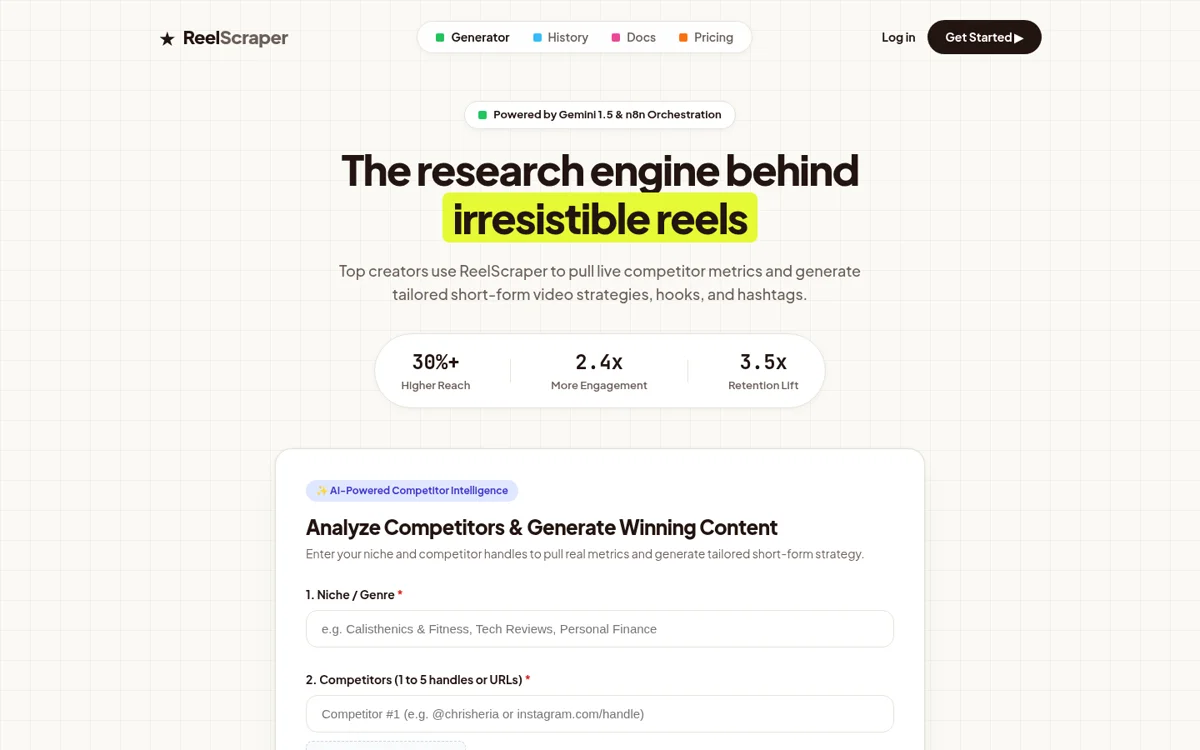 Reel Scraper - Project by Kritagya Kafle